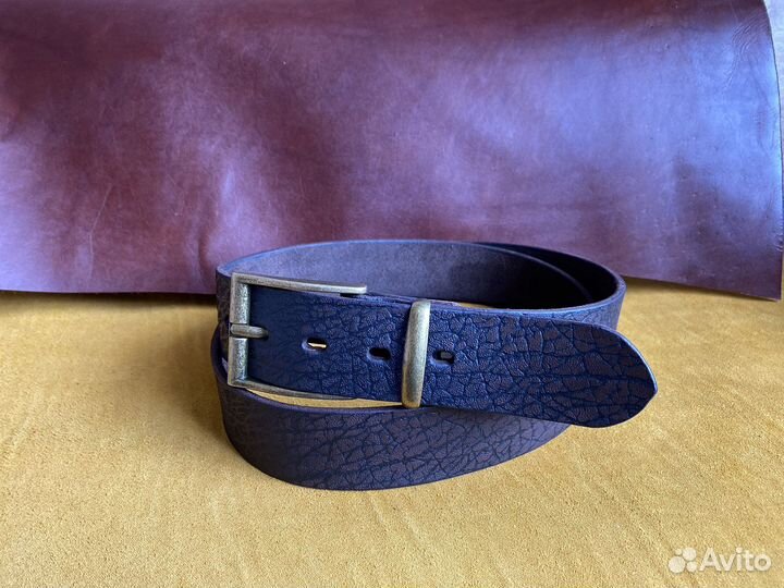 Кожаные ремни на заказ