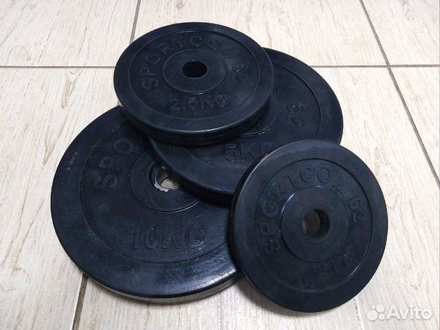 Диски обрезиненные 26 мм