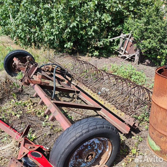 Гидравлические грабли на трактор