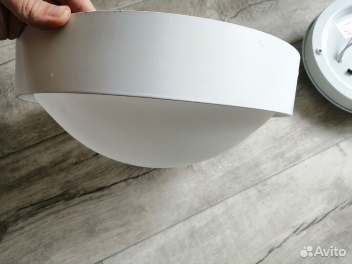 Плафон белый круглый матовый 29,5 см