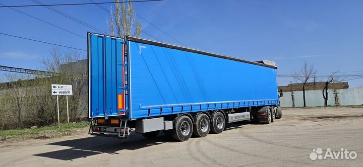 Полуприцеп шторно-бортовой Металлстрой64 КЗА-3-5, 2024