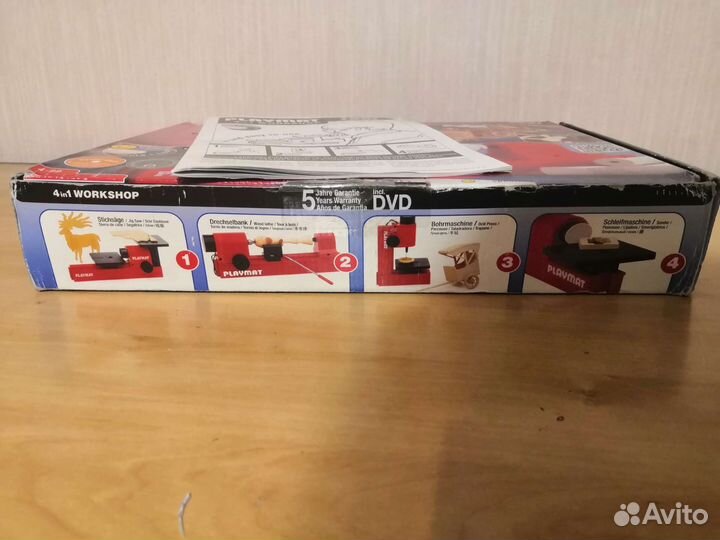 Детский станок playmat 4 in 1 workshop