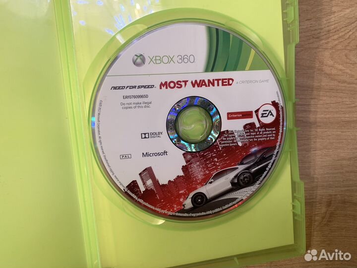 Need for speed most wanted Xbox360