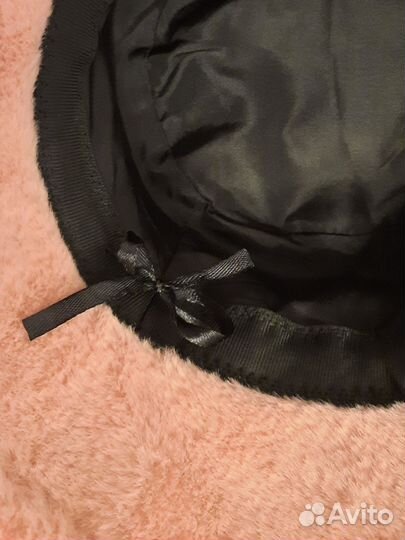 Панама меховая женская