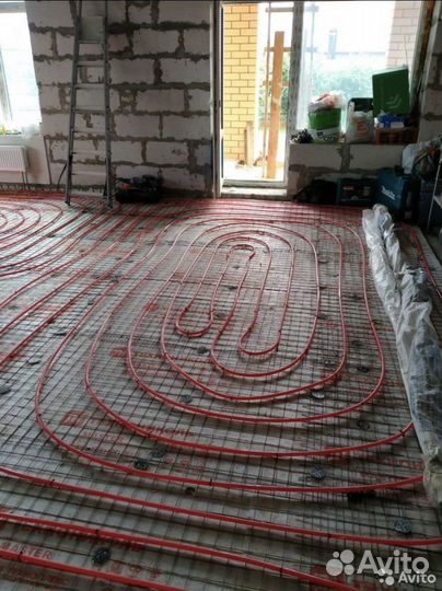 Теплые водяные полы