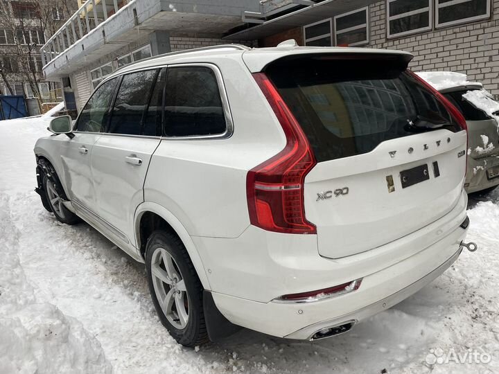Volvo XC90 2.0 AT, 2017, битый, 219 000 км