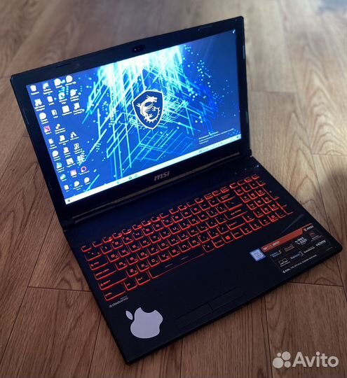 Игровой ноутбук msi Gl63-8RD