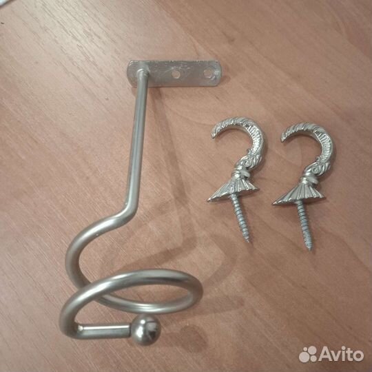 Крючки к стене для штор(штородержатель)