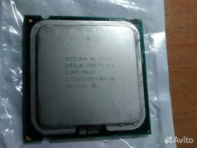 Процессор intel core E7200