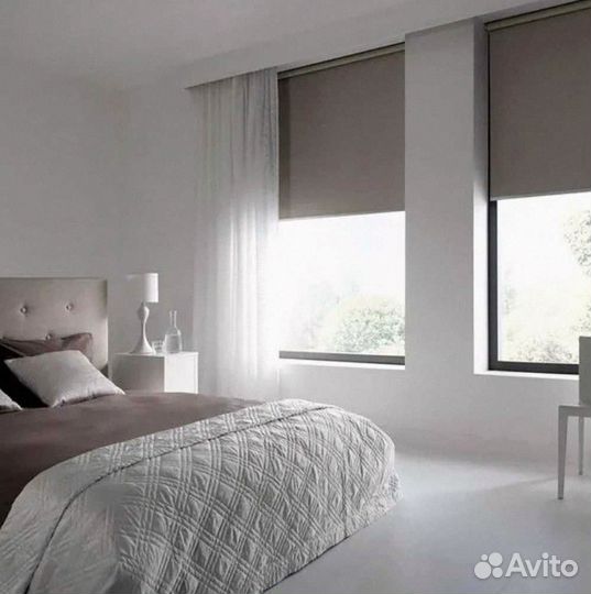 Шторы рулонные, жалюзи