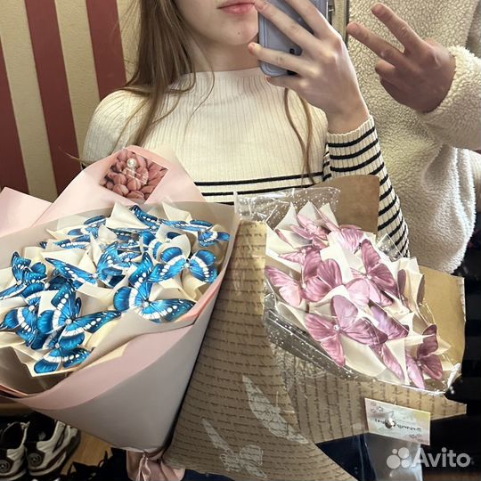 Букет из бабочек