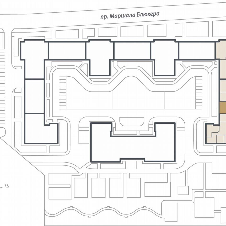 3-к. квартира, 88 м², 2/10 эт.