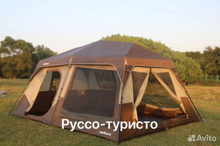 Палатка автомат 1111 Campvalley Корея с LED лампой