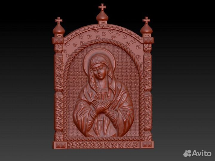 3D макеты stl.иконы,ангелы,кресты для чпу