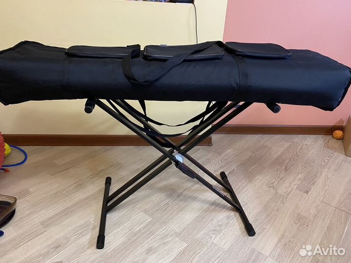 Стойка для синтезатора + чехол для клавишных