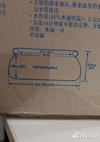 Надувной бассейн