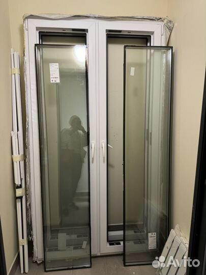 Пластиковые двери пвх бу