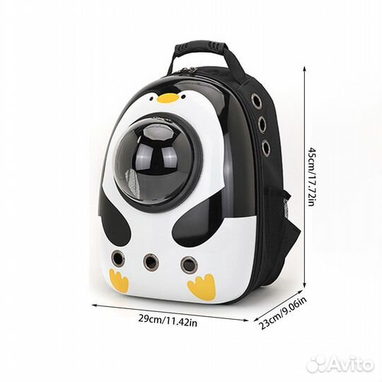 Сумка с окошком для переноски домашних животных