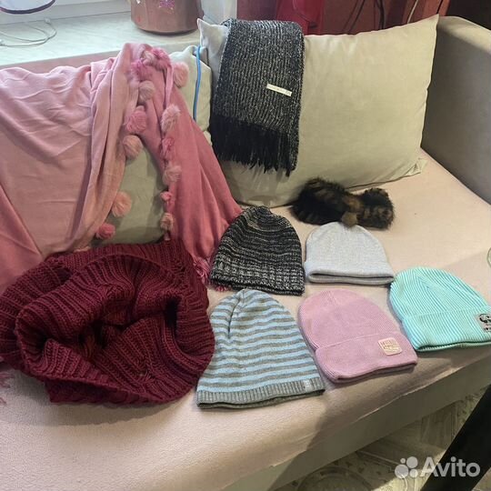 Шапки шарфы