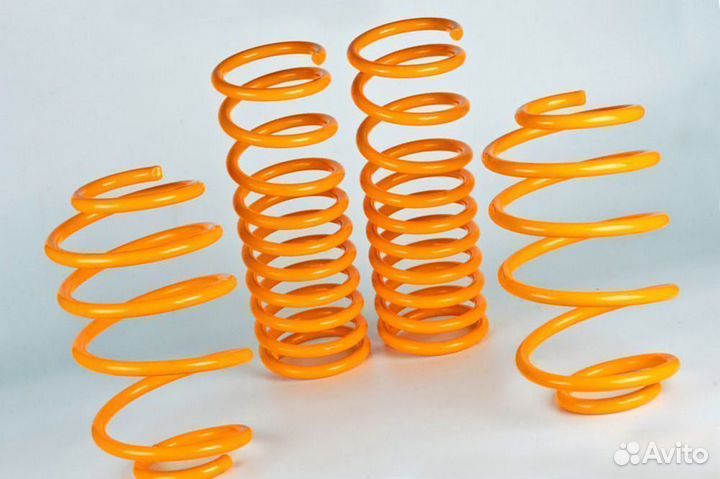 Пружины с занижением -50 на Приору