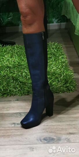 Сапоги кожа внутри и снаружи, р. 37
