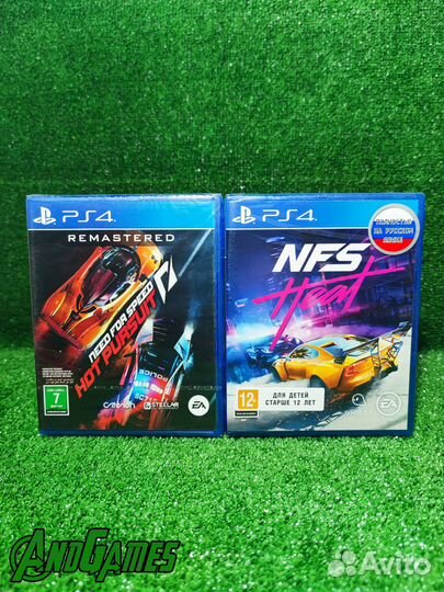 Need for Speed Heat Hot Pursuit PS4 новый в пленке