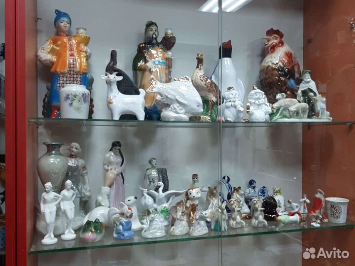 Фарфоровые статуэтки СССР и другие