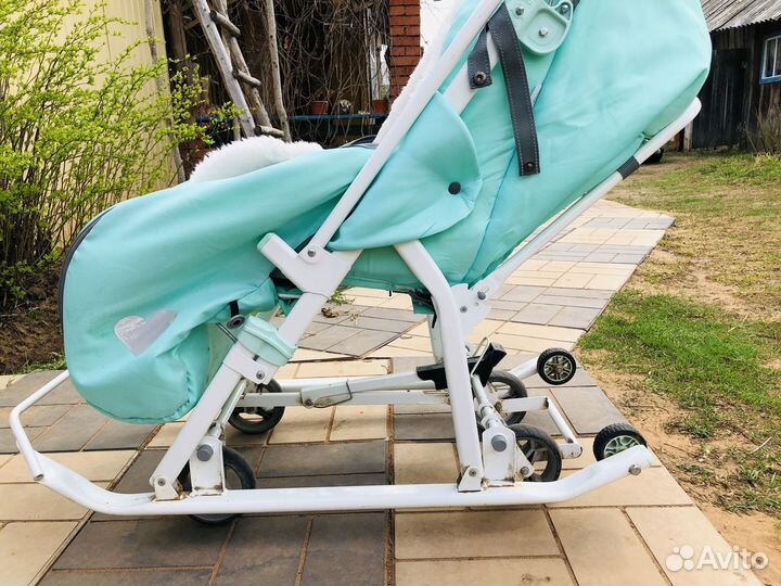 Детские санки коляска ника Disney-baby 2