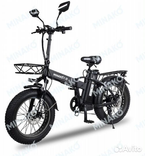 Электровелосипед Minako F.10 складной