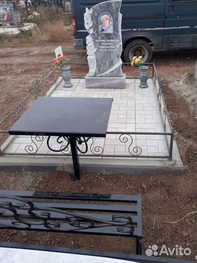 Памятники, благоустройство могил, ограды