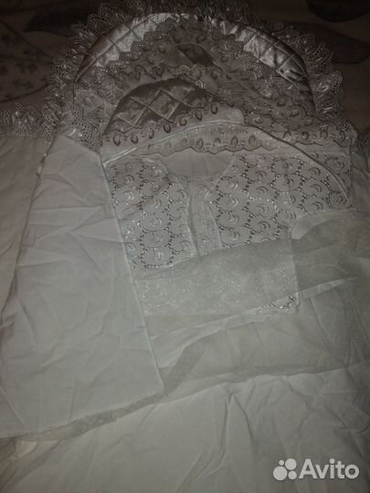 Зимний конверт на выписку