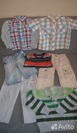 Пакет фирменных вещей для мальчика 92/98