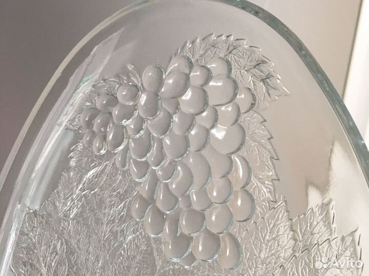 Блюдо стеклянное