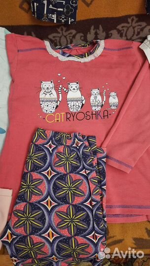 Вещи пакетом на девочку 122 см