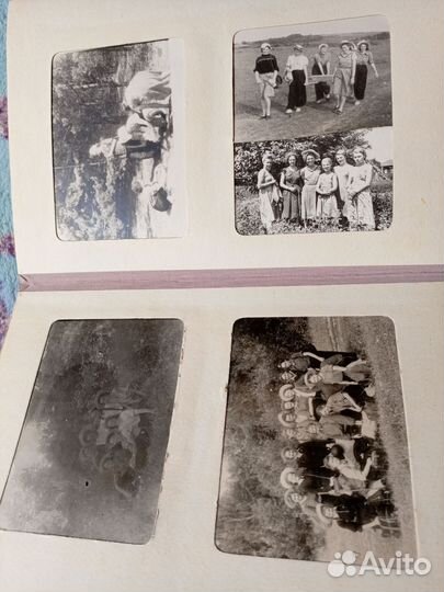 Старый фотоальбом. Студенты.Девушки. 58 фото. 50-е