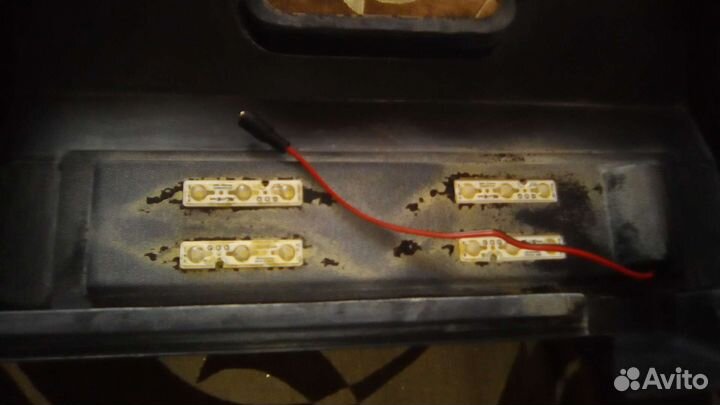 Крышка для аквариума с подсветкой светодиоды б/у