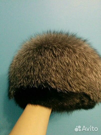 Шапка из чернобурки