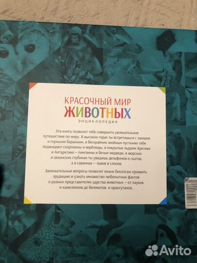 Книга Красочный мир животных