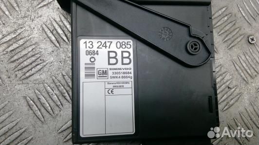 Блок комфорта opel combo C (ZBE04M301)