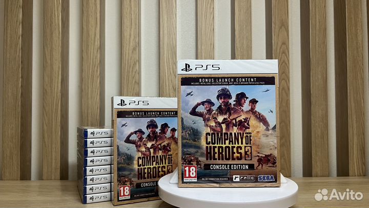 Company Of Heroes 3 PS5 SteelBook