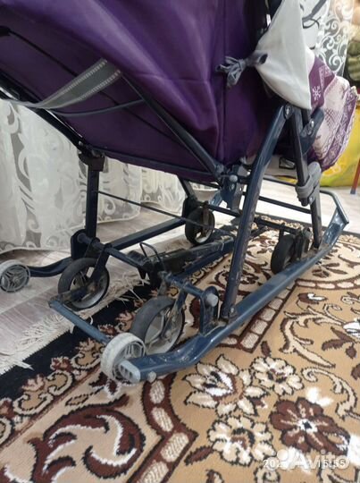 Зимняя детская коляска