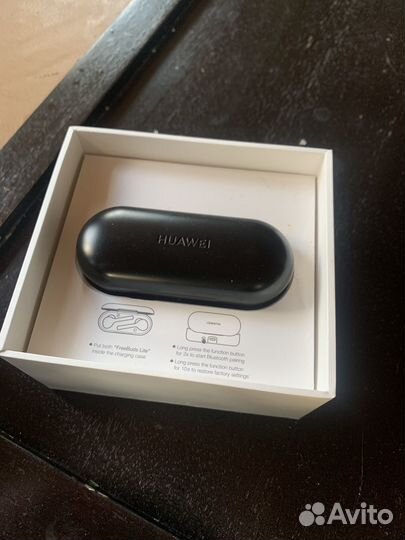 Наушники Huawei free buds lite, зарядный бокс