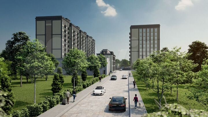 1-к. квартира, 50 м², 4/11 эт.