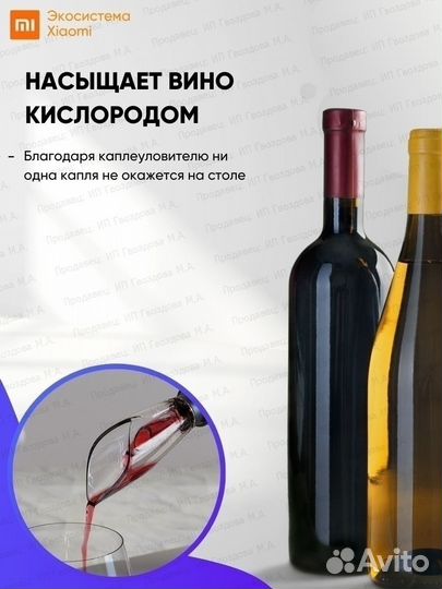 Электроштопор (Набор для вина) Xiaomi Circle Joy