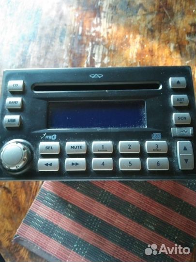 Магнитола для tiggo chery fl