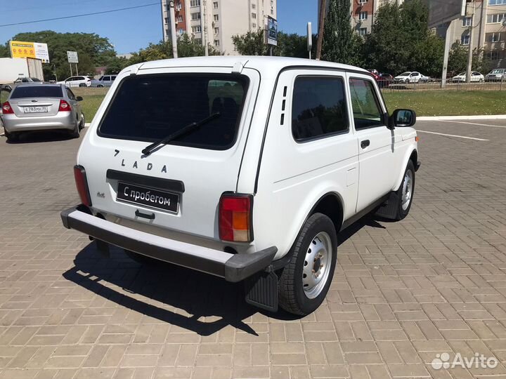 LADA 4x4 (Нива) 1.7 МТ, 2018, 72 287 км