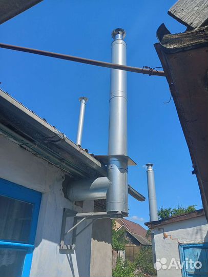 Дымоход сэндвич в сборе