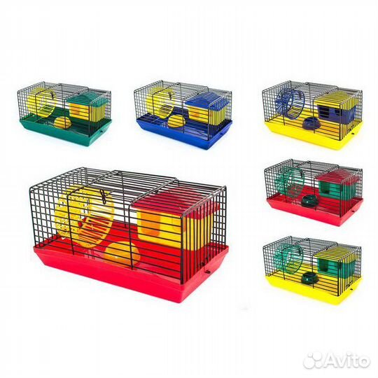 Клетка для грызунов, хомяков, крыс
