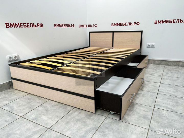 Кровать Сакура с ящиками