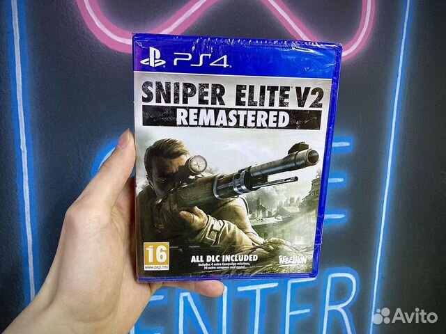 Диск ps4 ps5 Sniper Elite v2 remastered